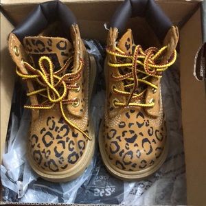 Toddler timberland custom made boots